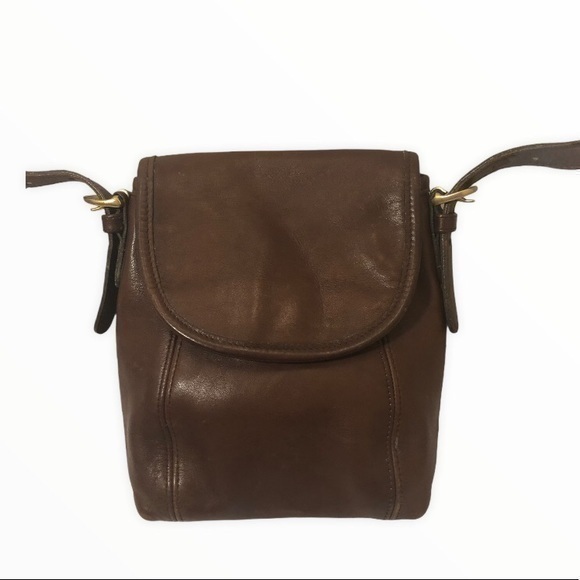 Coach Vintage Brown 4108 Soho Mini Flap Bag Rare